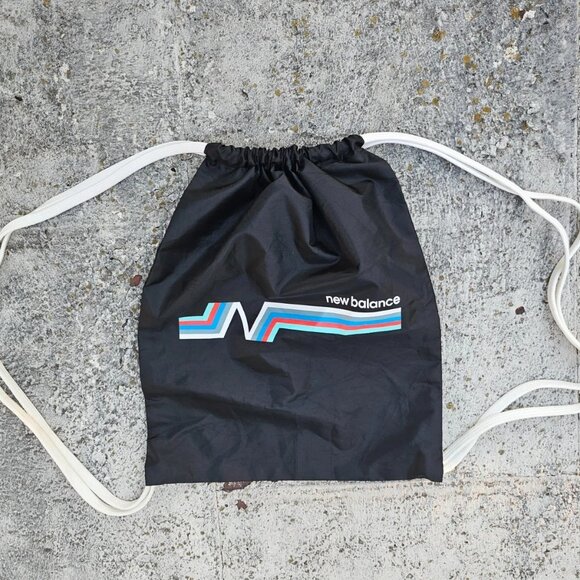 New Balance Backpack Draw String Bag Gum Sack Water Proof Bag - Picture 7 of 11
